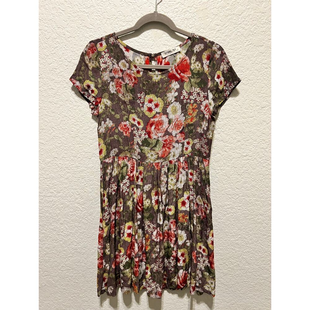 Sam & Lavi Floral Dress Women's Size 2